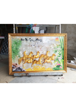 TRANH HIỆN ĐẠI KHUNG NHÔM ALU 15