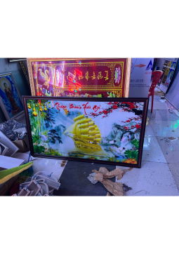 TRANH HIỆN ĐẠI KHUNG NHÔM ALU 18