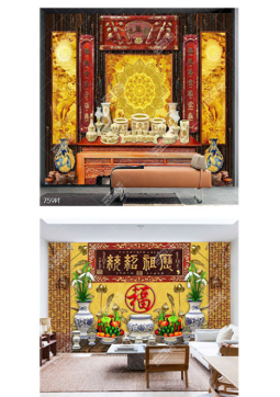 TRANH PHÒNG THỜ PT01