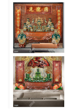 TRANH PHÒNG THỜ PT16