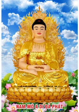 TRANH PHẬT A DI ĐÀ A31
