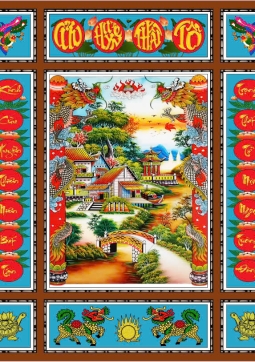 TRANH CỬU HUYỀN THẤT TỔ T73