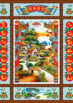 TRANH CỬU HUYỀN THẤT TỔ T78