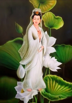 TRANH QUAN THẾ ÂM BỒ TÁT Q44