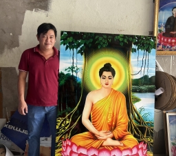 TRANH PHẬT A DI ĐÀ