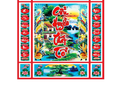 TRANH THỜ CỬU HUYỀN